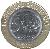 obverse of 5 Pesos (2002 - 2008) coin with KM# 89 from Dominican Republic. Inscription: · REPUBLICA DOMINICANA · 5 DIOS PATRIA LIBERTAD REPUBLICA DOMINICANA PESOS · 2002 ·