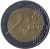 reverse of 2 Euro - 10 Years of Euro Cash (2012) coin with KM# 70 from Estonia. Inscription: 2 EURO LL