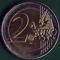 Cyprus coin 2 Euros - Paphos - 2017 European Capital of Culture (2017) reverse reverse of 2 Euros - Paphos - 2017 European Capital of Culture (2017) coin from Cyprus. Inscription: 2 EURO LL