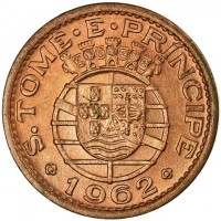 KM# 16 S. TOMÉ·E·PRÍNCIPE1962.