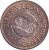 reverse of 1/2 Cent (1964) coin with KM# 16 from Sierra Leone. Inscription: SIERRA LEONE · HALF CENT · 1964 ·
