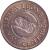 reverse of 1/2 Cent (1964) coin with KM# 16 from Sierra Leone. Inscription: SIERRA LEONE · HALF CENT · 1964 ·