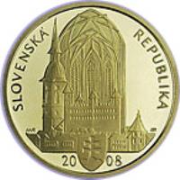 Slovakia coin 5000 Korun - Matthias II (2008) obverse obverse of 5000 Korun - Matthias II (2008) coin with KM# 89 from Slovakia. Inscription: SLOVENSKÁ REPUBLIKA 20 08