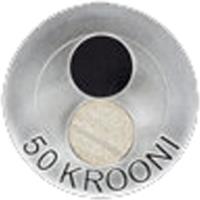 Estonia coin 50 Krooni - Estonian Nature (2010) reverse reverse of 50 Krooni - Estonian Nature (2010) coin with KM# 54 from Estonia.