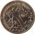 reverse of 2 Złote - Sochi Olympics (2014) coin with Y# 893 from Poland. Inscription: POLSKA REPREZENTACJA OLIMPIJSKA SOCZI 2014