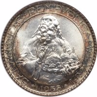 San Marino coin 20 Lire (1935 - 1938) obverse obverse of 20 Lire (1935 - 1938) coin with KM# 11a from San Marino. Inscription: SALVAM . FAC. REMPVBLICA . TVAM 1938