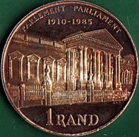 PARLEMENT PARLIAMENT. 1910-1985. 1 RAND.