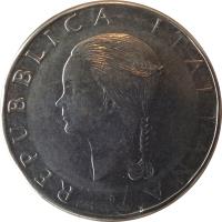 Italy coin 100 Lire - FAO (1979) obverse obverse of 100 Lire - FAO (1979) coin with KM# 106 from Italy. Inscription: REPUBBLICA ITALIANA