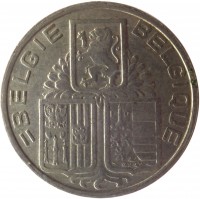 Belgium coin 5 Francs - Leopold III - BELGIE-BELGIQUE (1938 - 1939) obverse obverse of 5 Francs - Leopold III - BELGIE-BELGIQUE (1938 - 1939) coin with KM# 117 from Belgium. Inscription: BELGIE BELGIQUE