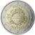 obverse of 2 Euro - 10 Years of Euro Cash (2012) coin with KM# 139 from Malta. Inscription: MALTA A.H. 2002 2012