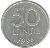 reverse of 50 Luma (1994) coin with KM# 53 from Armenia. Inscription: 50 ԼՈՒՄԱ 1994