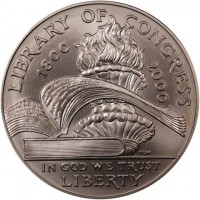 LIBRARY OF CONGRESS1800 2000IN GOD WE TRUSTLIBERTY TDR.