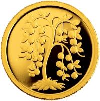 Latvia coin 1 Lats - The Golden Apple Tree (2007) reverse reverse of 1 Lats - The Golden Apple Tree (2007) coin with KM# 91 from Latvia.