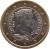 obverse of 1 Euro (2014 - 2016) coin with KM# 156 from Latvia. Inscription: LATVIJAS REPUBLIKA 2014
