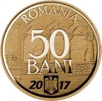 ROMANIA. 50 BANI. 20 17.