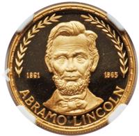 Equatorial Guinea coin 500 Pesetas Guineanas - Abraham Lincoln (1970) reverse reverse of 500 Pesetas Guineanas - Abraham Lincoln (1970) coin with KM# 24 from Equatorial Guinea. Inscription: 1861 1865 ABRAMO LINCOLN