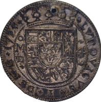 Mexico coin 4 Reales - Luis I (1724 - 1725) obverse obverse of 4 Reales - Luis I (1724 - 1725) coin with KM# 42 from Mexico. Inscription: LVDOVICVS I DEI G