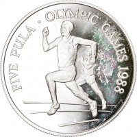 FIVE PULA · OLYMPIC GAMES 1988.