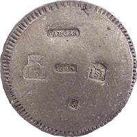 Mexico coin 8 Reales - Fernando VII - Sombrerete Royalist Coinage (1810 - 1811) reverse reverse of 8 Reales - Fernando VII - Sombrerete Royalist Coinage (1810 - 1811) coin with KM# 176 from Mexico.