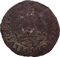 Mexico coin 1/2 Real - Zacatecas Supreme National Congress (1811 - 1814) obverse obverse of 1/2 Real - Zacatecas Supreme National Congress (1811 - 1814) coin with KM# 203 from Mexico. Inscription: FERDIN. VII DEI GRATIA