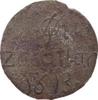 Mexico coin 2 Reales - Puebla Insurgent Coinage (1813) obverse obverse of 2 Reales - Puebla Insurgent Coinage (1813) coin with KM# 252 from Mexico.