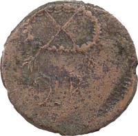 Mexico coin 2 Reales - Puebla Insurgent Coinage (1813) reverse reverse of 2 Reales - Puebla Insurgent Coinage (1813) coin with KM# 252 from Mexico.