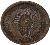 reverse of 1/4 Real (1833 - 1835) coin with KM# 340 from Mexico.