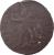 obverse of 1/4 Real (1855 - 1856) coin with KM# 342 from Mexico. Inscription: ESTADO DE CHIHUAHUA