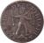 obverse of 1/4 Real (1855) coin with KM# 343 from Mexico. Inscription: DEPARTAMENTO DE CHIHUAHUA