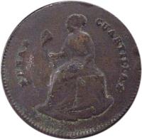 Mexico coin 1/4 Real (1858 - 1862) reverse reverse of 1/4 Real (1858 - 1862) coin with KM# 355 from Mexico.