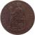 reverse of 1/4 Real - Sonora (1859 - 1863) coin with KM# 365 from Mexico.