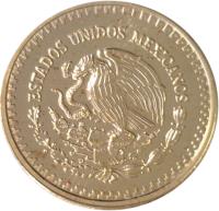 obverse of 1000 Pesos - 1986 World Cup Soccer Games (1986) coin with KM# 527 from Mexico. Inscription: ESTADOS UNIDOS MEXICANOS