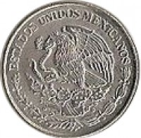 Mexico coin 50 Centavos - Smaller (2009 - 2015) obverse obverse of 50 Centavos - Smaller (2009 - 2015) coin with KM# 936 from Mexico. Inscription: ESTADOS UNIDOS MEXICANOS