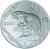 reverse of 5 Pesos / 1 Onza - Nutria de Rio (2000) coin with KM# 656 from Mexico.