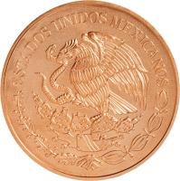 obverse of 200 Pesos - Mexican Bicentenary (2010) coin with KM# 932 from Mexico. Inscription: ESTADOS UNIDOS MEXICANOS