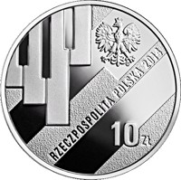 Poland coin 10 Złotych - Grzegorz Ciechowski (2014) obverse obverse of 10 Złotych - Grzegorz Ciechowski (2014) coin with Y# 917 from Poland. Inscription: mw RZECZPOSPOLITA POLSKA 2014 10 ZŁ
