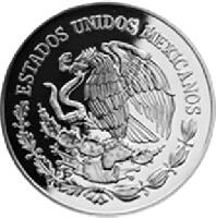 Mexico coin 10 Pesos - 470th Anniversary - Mexico City Mint (2005) obverse obverse of 10 Pesos - 470th Anniversary - Mexico City Mint (2005) coin with KM# 768 from Mexico. Inscription: ESTADOS UNIDOS MEXICANOS