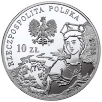 Poland coin 10 Złotych - 150th Anniversary of the January 1863 Uprising (2013) obverse obverse of 10 Złotych - 150th Anniversary of the January 1863 Uprising (2013) coin with Y# 851 from Poland. Inscription: RZECZPOSPOLITA POLSKA 2013 mw 10 ZŁ