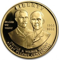 LIBERTYIN GOD WE TRUST19032003ORVILLE&WILBUR WRIGHTFIRST FLIGHT CENTENNIAL.