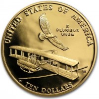 KM# 350 UNITED STATES OF AMERICAE PLURIBUS UNUMWTEN DOLLARS.