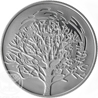 Israel coin 2 New Sheqalim - Biblical art coin series: The Burning Bush (2004) reverse reverse of 2 New Sheqalim - Biblical art coin series: The Burning Bush (2004) coin with KM# 387 from Israel.