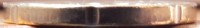 edge of 20 Euro Cent (2015 - 2018) coin with KM# 209 from Lithuania.
