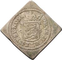 Dutch Republic coin 1 Duit (1626 - 1665) obverse obverse of 1 Duit (1626 - 1665) coin with KM# 40a from Dutch Republic. Inscription: DEVS. FORTI. ET. SP. NOS