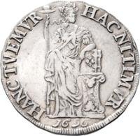 Dutch Republic coin 1/2 3 Guilder (1696) obverse obverse of 1/2 3 Guilder (1696) coin with KM# 74 from Dutch Republic. Inscription: HAC NITIMVR - HANC TVEMVR
