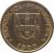 obverse of 1 Escudo - World Roller Hockey Championship Games (1982) coin with KM# 612 from Portugal. Inscription: · REPUBLICA PORTUGUESA · 1$00