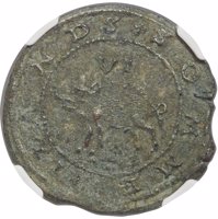 obverse of 6 Pence - James I (1616) coin with KM# 3 from Bermuda. Inscription: SOMMER * ILANDS IV