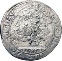 Spanish Netherlands coin 1 Snaphaanschelling - Charles II (1492 - 1538) obverse obverse of 1 Snaphaanschelling - Charles II (1492 - 1538) coin from Spanish Netherlands. Inscription: KA-ROL. DVX. GELR. IVLI- CO ZV