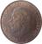obverse of 1 Penny - George V - Modified portrait (1926 - 1927) coin with KM# 826 from United Kingdom. Inscription: GEORGIVS V DEI GRA:BRITT:OMN:REX FID:DEF:IND:IMP: BM