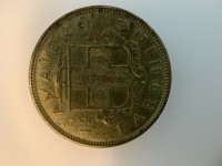 JAMAICA. 19 50. INDUS UTERQUE SERVIET UNI. FARTHING.