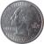obverse of 1/4 Dollar - Tennessee - Washington Quarter (2002) coin with KM# 331 from United States. Inscription: UNITED STATES OF AMERICA LIBERTY D IN GOD WE TRUST QUARTER DOLLAR
